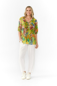 Tessa V-Neck Tassel Top
