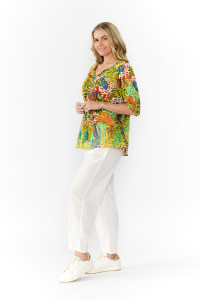 Tessa V-Neck Tassel Top