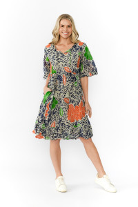 Charli Tassel Tie Dress