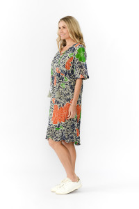 Charli Tassel Tie Dress