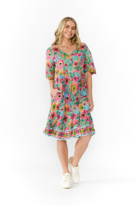 Charli Tassel Tie Dress