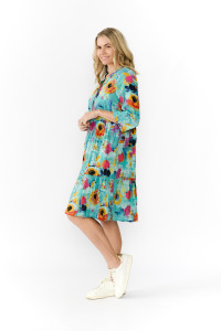 Vivian V Neck Shirt Dress