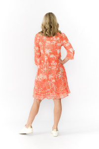 Vivian V Neck Shirt Dress