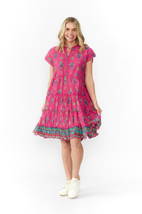 Leela V Neck Mini Dress
