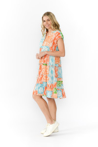 Leela V Neck Mini Dress