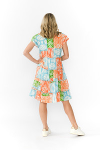 Leela V Neck Mini Dress