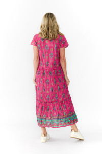 Zola V Neck Maxi Dress