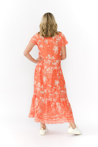 Zola V Neck Maxi Dress