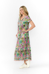 Zola V Neck Maxi Dress