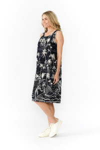 Estelle Crew Neck Sleeveless Dress