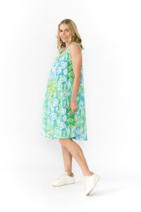 Estelle Crew Neck Sleeveless Dress