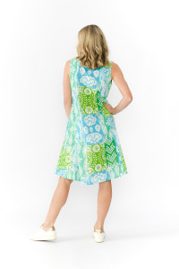 Estelle Crew Neck Sleeveless Dress