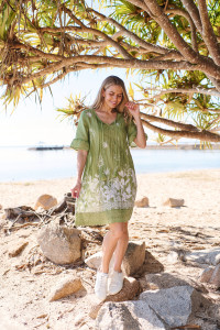 Hannah Tunic Boho Short Sleeve