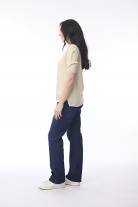 Knit T-shirt Crew Neck