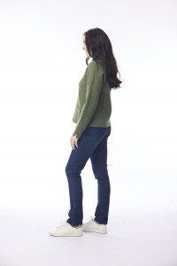 Wool Knit Top Boxy