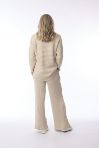 Knit Pants Ribbed