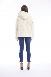 Embellished Hodded Jacket