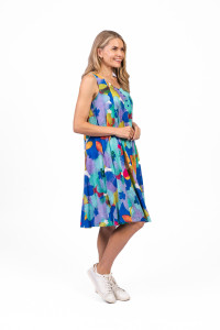 Estelle Crew Neck Sleeveless Dress