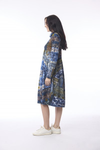 Isfahan Dress Bubble Panel