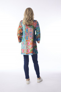 Digital Tunic Flared Cuff