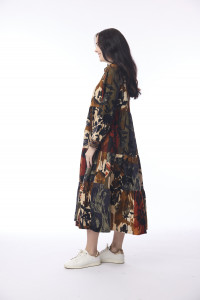 Dagomba Dress Maxi Collar