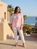 Cotton Gauze Top Buttonthrough