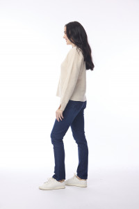 Wool Knit Top Boxy