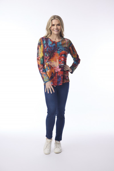 T-Shirt Contemporary Crew LS