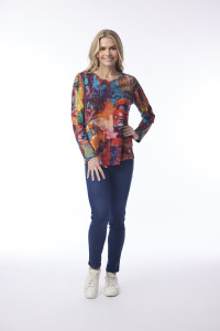 T-Shirt Contemporary Crew LS