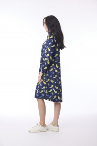 Aubusson Dress Aasymetric Neck