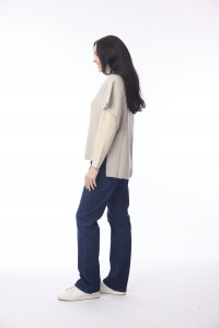 Wool Knit Jumper Boxy
