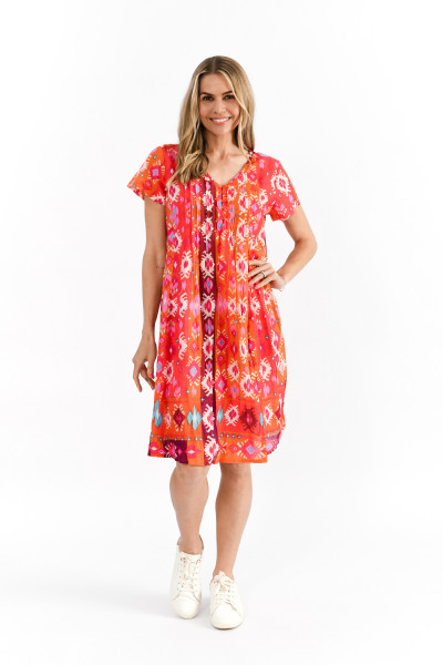 Nicola Dress Cap Sleeve