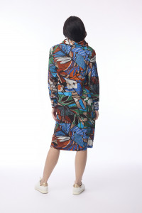 Alexandria Dress Aasymetric Neck