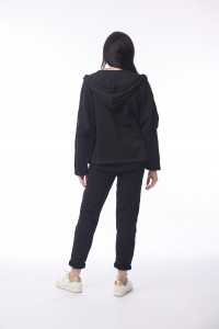 Terry Knit Hoodie Zip