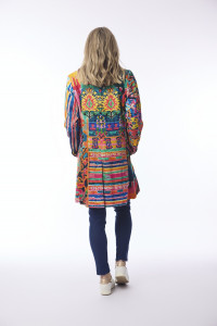 Digital Mid Length Coat