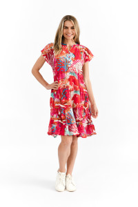 Leela V Neck Mini Dress