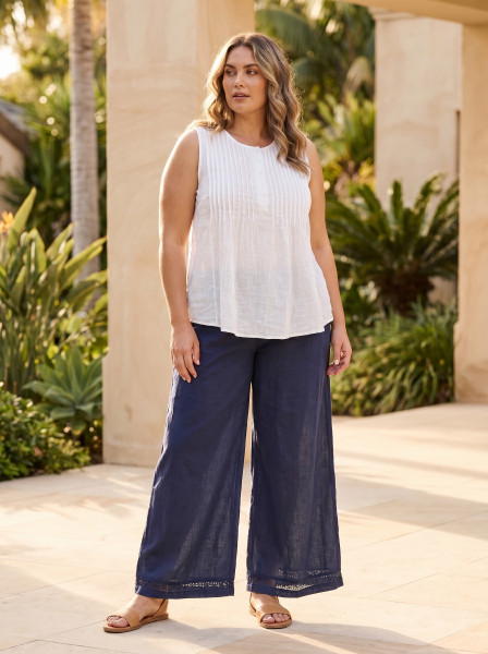 Cotton Slub Pant