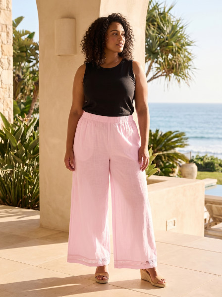 Cotton Slub Pant