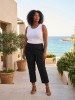 Bangalene Pant Capri Rivets