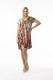 Printed Cotton Dress Easy Fit