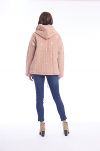 Embellished Hodded Jacket