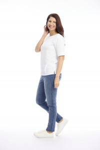 Full Length Stretch Denim Jeggings