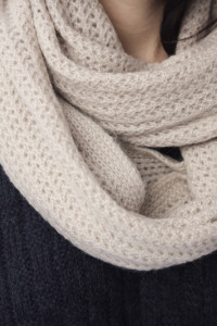 Wool Knit Scarf