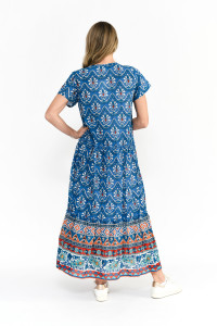 Zola V Neck Maxi Dress