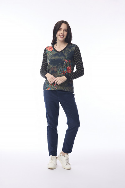 Keqioa Knit Jumper V Neck