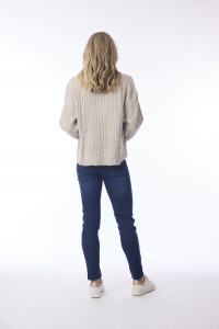 Wool Knit Jumper V-Neck