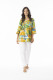 Guatemala Top Pleated