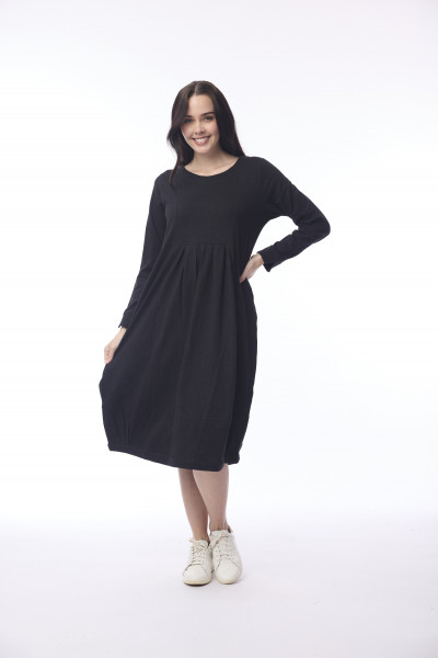Essential Knit Dress Pleated