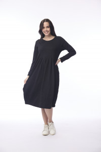 Essential Knit Dress Pleated