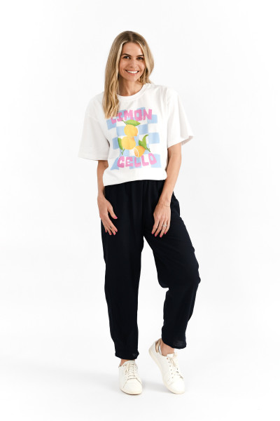 Ruby Crew Neck Printed Tshirt